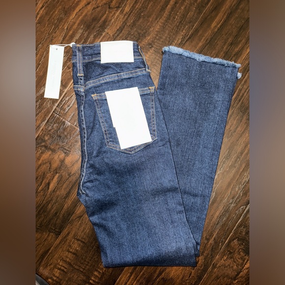 👖NWT! Jonathan Simkhai River High Rise Straight Jean - Picture 6 of 15